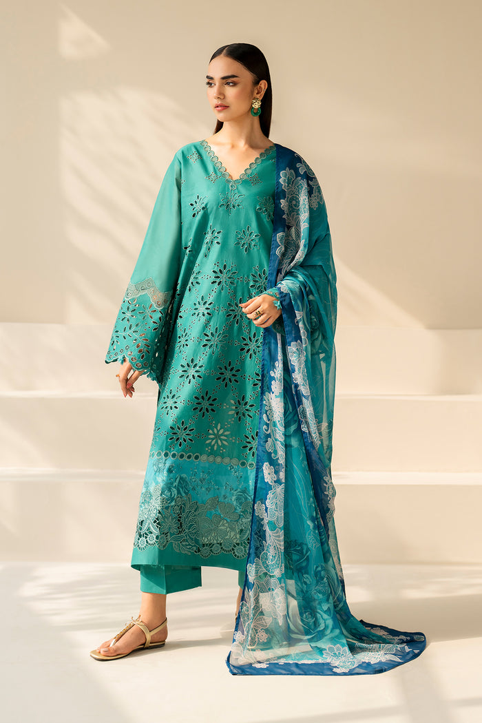 Baroque | Luxury Pret Summer | UF-4275 - Designer Dress - Type : Ladies Clothes - Available at Libayah - 100% Original