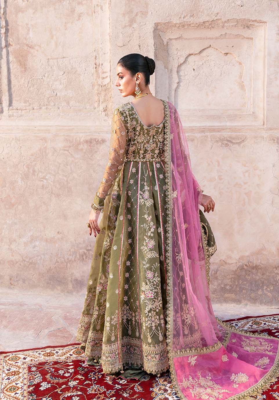 Gulbahar – authentic Pakistani formal dress from the Zarqash Arzoo Festive Collection collection for women in the UK.