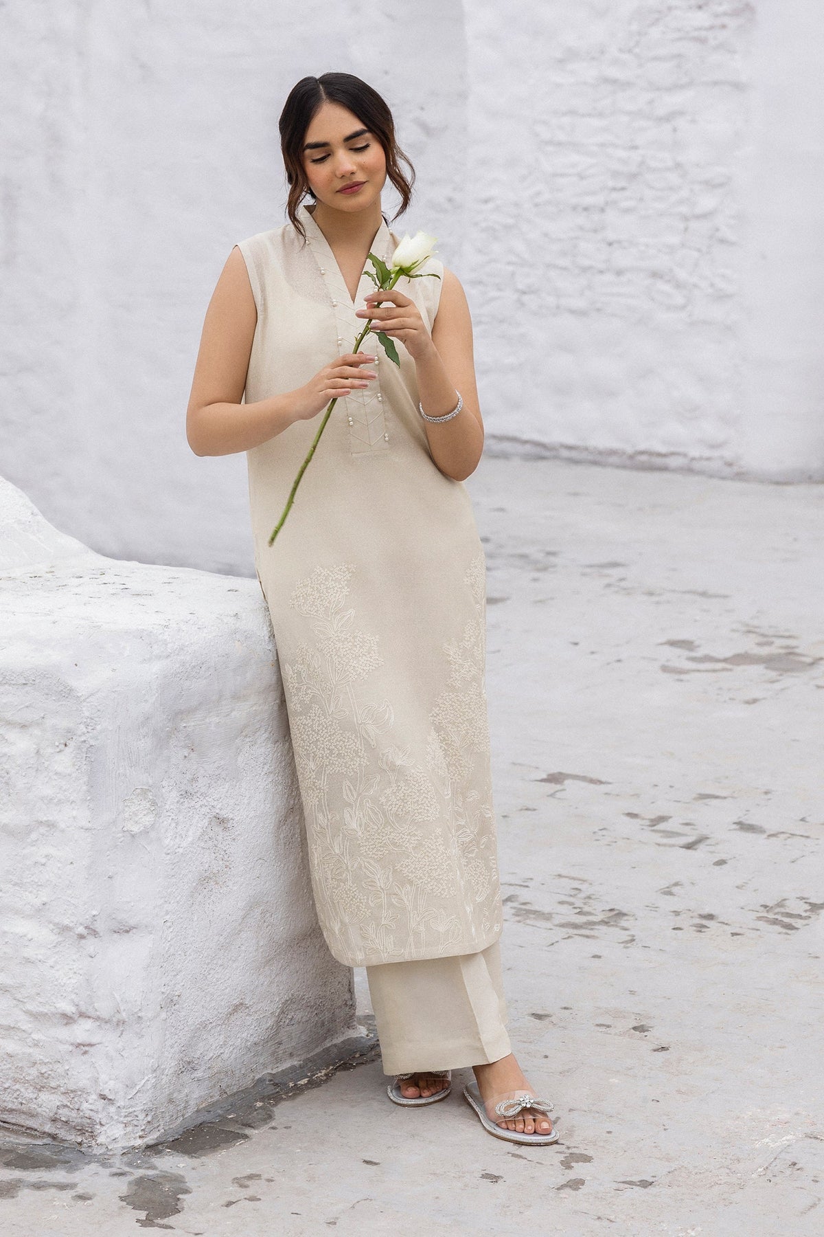 Erum Khan | Ramadan Edition | Layali by Erum Khan - Designer Dress - Type: Ladies Clothes - Available at Libayah - 100% Original