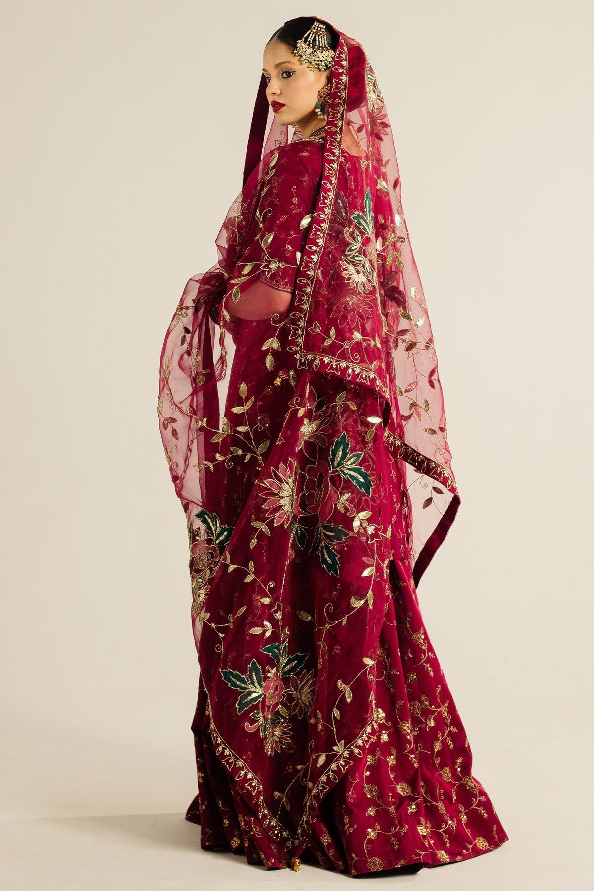 Zara Shahjahan | Wedding Formals 2024 | ZC-4002 by Zara Shahjahan - Designer Dress - Type: Ladies Clothes - Available at Libayah - 100% Original