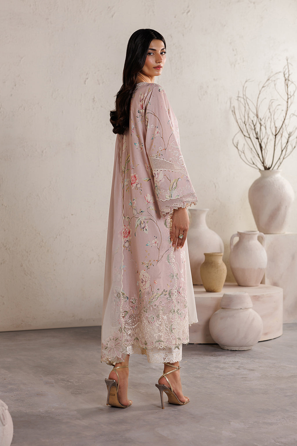 Iznik | Festive lawn 26 | IBE-12 Embroidered Lawn by Iznik - Designer Dress  - Type : Ladies Clothes - Available at Libayah - 100% Original 