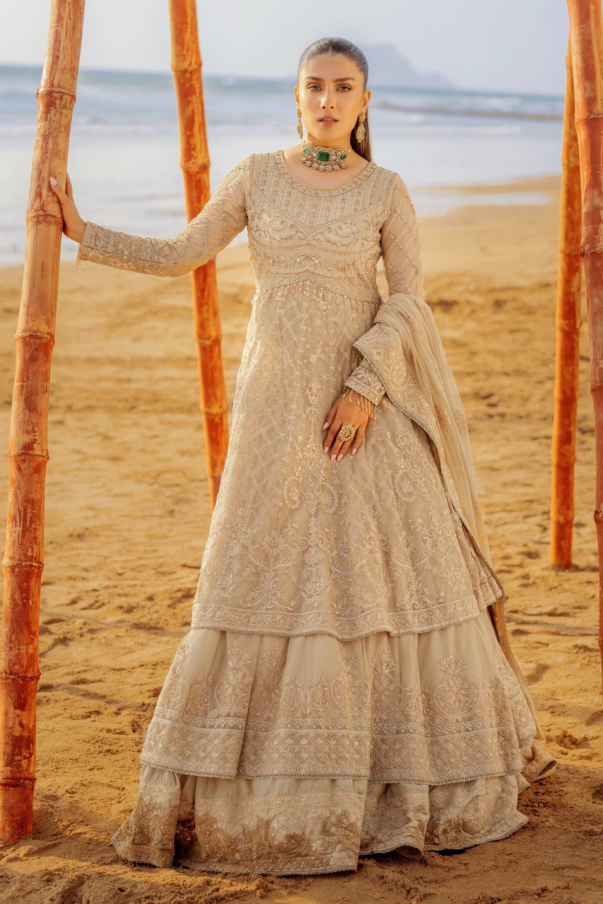 Naqshi | Sahil Kinaray | ALARA by Naqshi - Designer Dress - Type: Ladies Clothes - Available at Libayah - 100% Original
