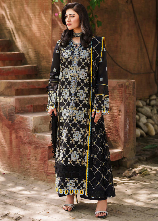 Shurooq | Luxury Lawn 24 | CALYPSO by Shurooq - Designer Dress - Type: Ladies Clothes - Available at Libayah - 100% Original