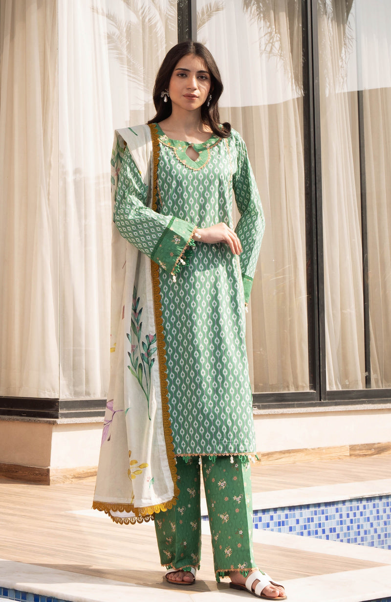 Alzohaib | Premium Prints 25 | AZP-25-12 by Al Zohaib - Designer Dress - Type: Ladies Clothes - Available at Libayah - 100% Original