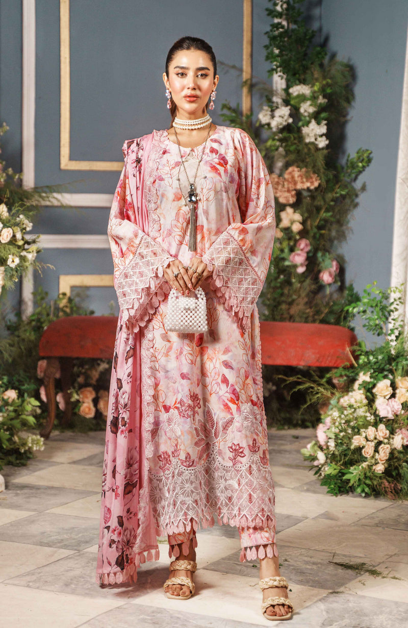 Al Zohaib | Printkari Cutwork Applique 24 | PCA-24-12 by Al Zohaib - Designer Dress - Type: Ladies Clothes - Available at Libayah - 100% Original