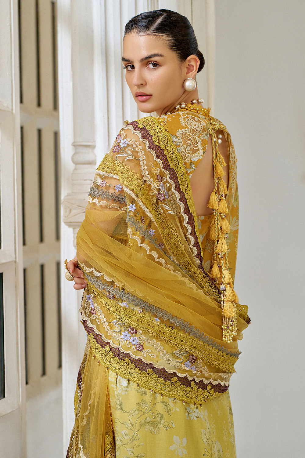 Sobia Nazir | Luxury Lawn Eid 26 | 12B by Sobia Nazir - Designer Dress - Type : Luxury Dress - Available at Libayah - 100% Original