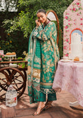 Elaf Premium | Printed Collection 24 | EEP-04B - Chic Teal by Elaf Premium - Designer Dress - Type: Ladies Clothes - Available at Libayah - 100% Original