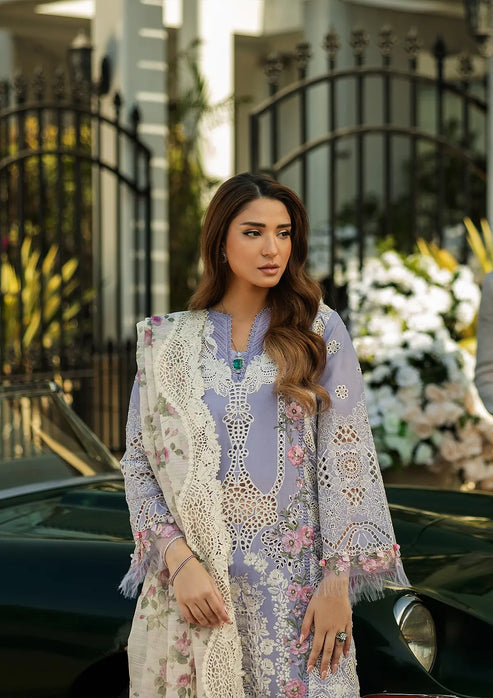 Kahf Premium | Luxury Lawn 25 | KLR-01 Maeve by Kahf Premium - Designer Dress - Type: Ladies Clothes - Available at Libayah - 100% Original