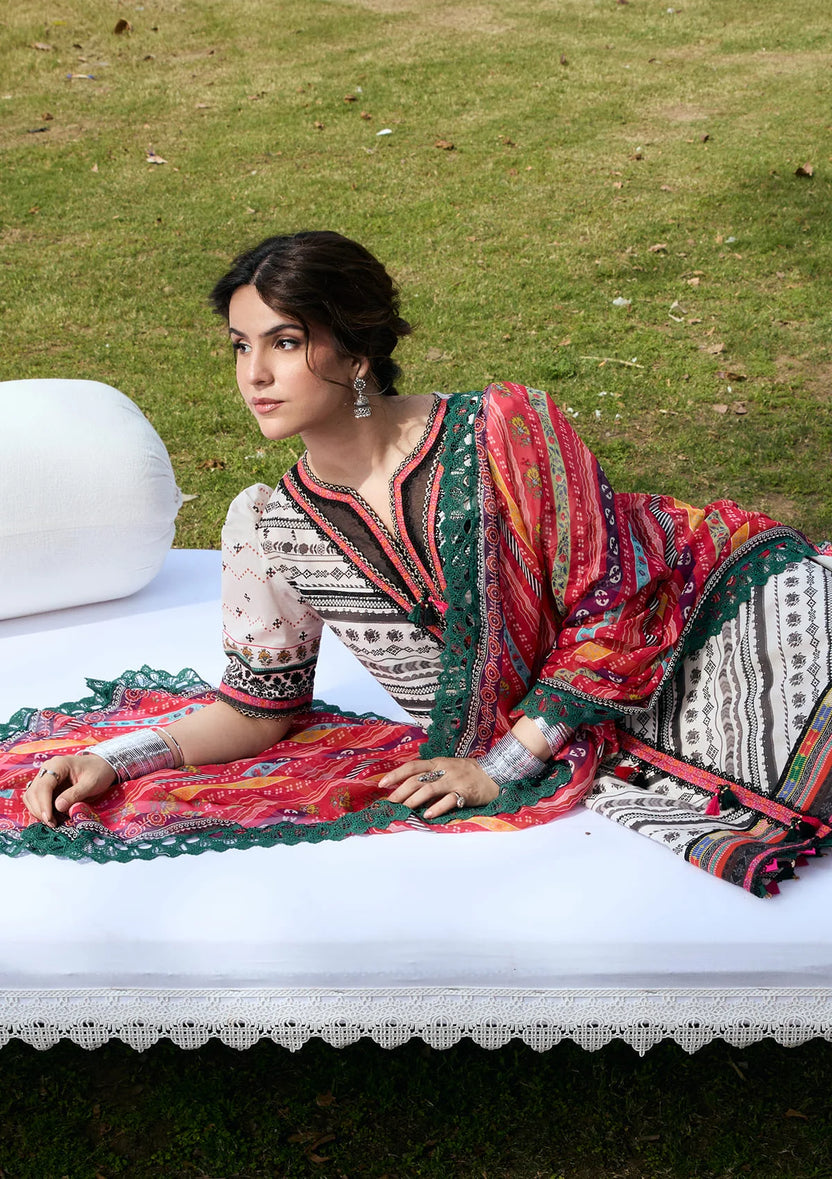 Kahf Premium | Prints Collection 26 | KPS-2B MEHRUBA - by Libayah - Registered Vendor of : Kahf Premium - 100% Original Designer Dress