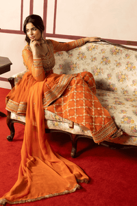 Erum Khan | Intezar e Eid | Rung-e-Miras - Designer Dress - Type : Ladies Clothes - Available at Libayah - 100% Original