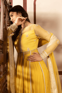 Erum Khan | Intezar e Eid | Roshni - Designer Dress - Type : Ladies Clothes - Available at Libayah - 100% Original