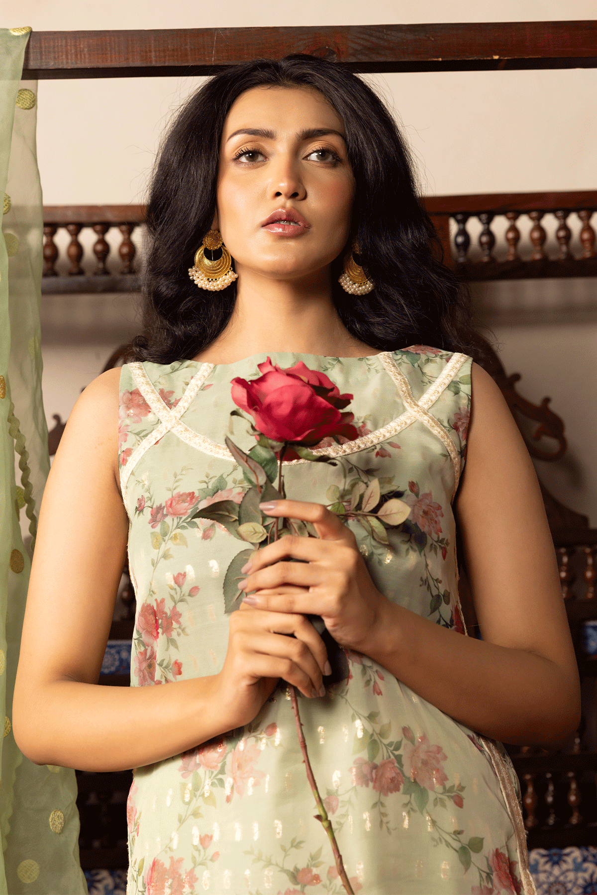 Erum Khan | Intezar e Eid | Rimjhim - Designer Dress - Type : Ladies Clothes - Available at Libayah - 100% Original