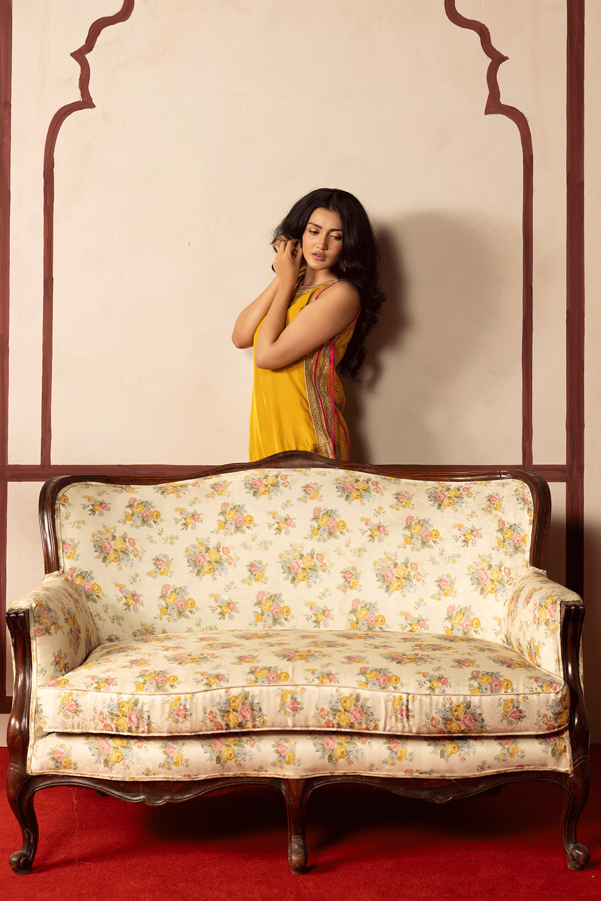 Erum Khan | Intezar e Eid | Naqsh - Designer Dress - Type : Ladies Clothes - Available at Libayah - 100% Original