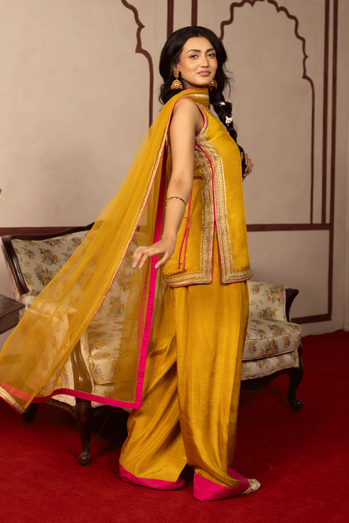 Erum Khan | Intezar e Eid | Naqsh - Designer Dress - Type : Ladies Clothes - Available at Libayah - 100% Original