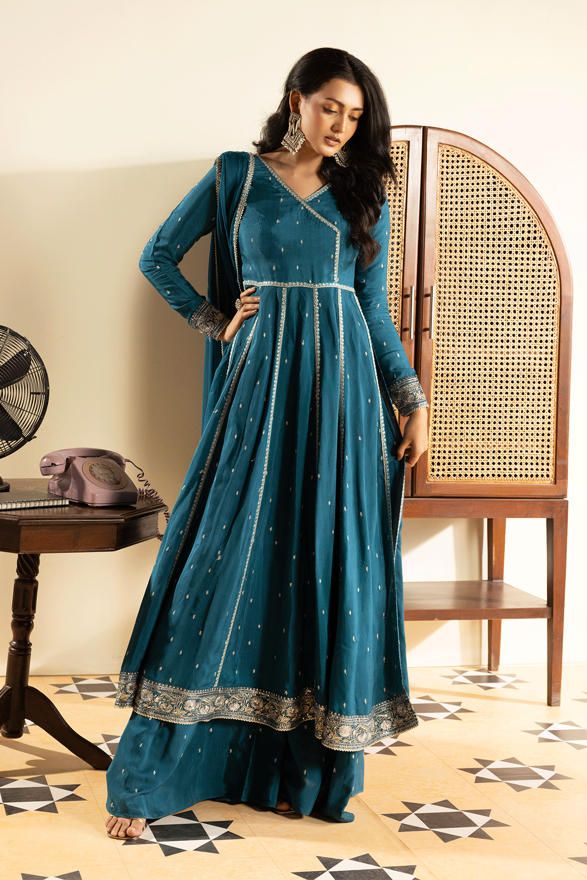 Erum Khan | Intezar e Eid | Guftagu - Designer Dress - Type : Ladies Clothes - Available at Libayah - 100% Original
