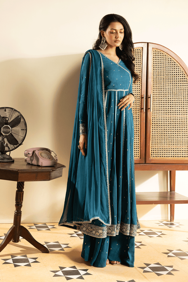 Erum Khan | Intezar e Eid | Guftagu - Designer Dress - Type : Ladies Clothes - Available at Libayah - 100% Original