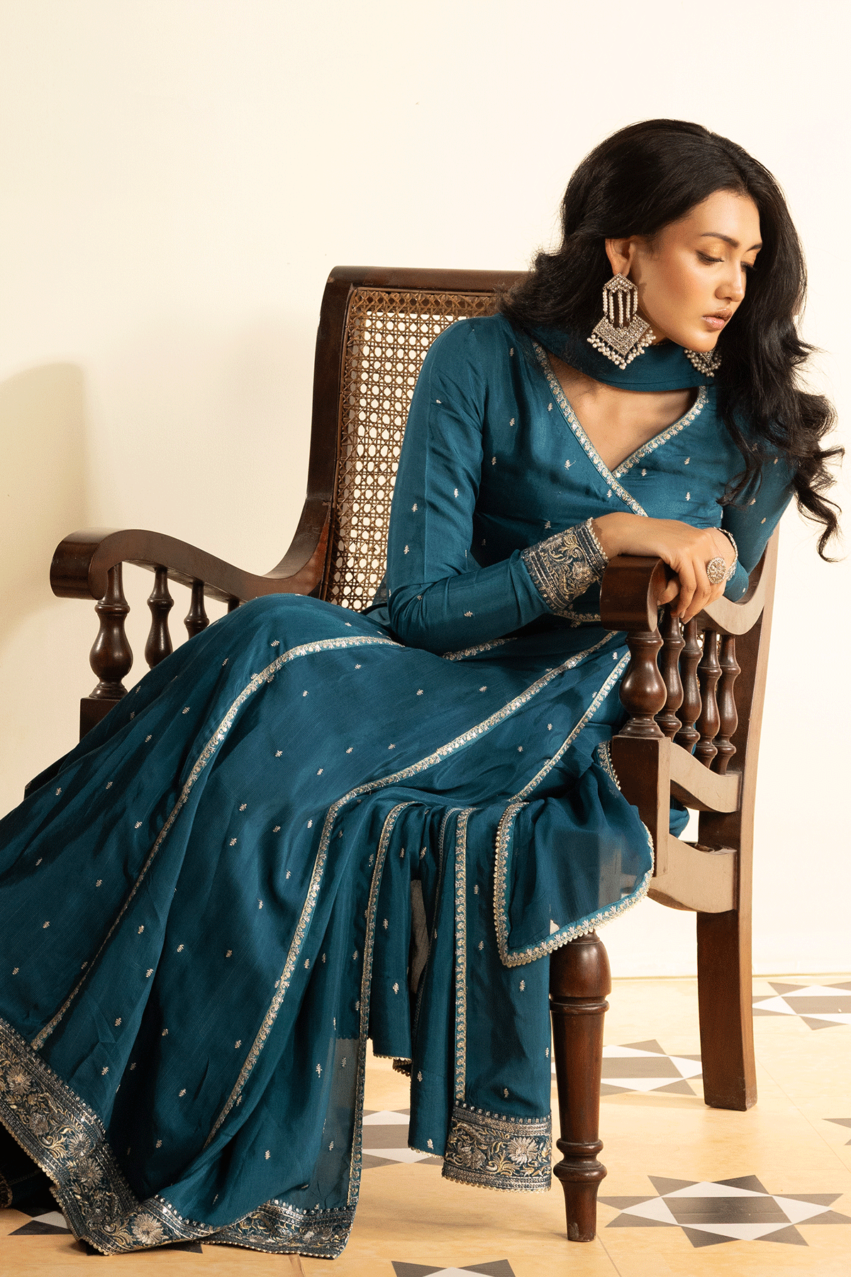 Erum Khan | Intezar e Eid | Guftagu - Designer Dress - Type : Ladies Clothes - Available at Libayah - 100% Original