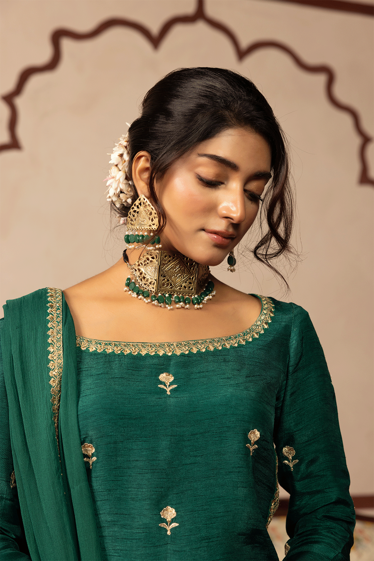 Erum Khan | Intezar e Eid | Firoza - Designer Dress - Type : Ladies Clothes - Available at Libayah - 100% Original