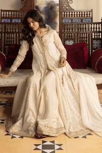 Erum Khan | Intezar e Eid | Aangan - Designer Dress - Type : Ladies Clothes - Available at Libayah - 100% Original