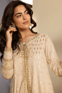Erum Khan | Intezar e Eid | Aangan - Designer Dress - Type : Ladies Clothes - Available at Libayah - 100% Original