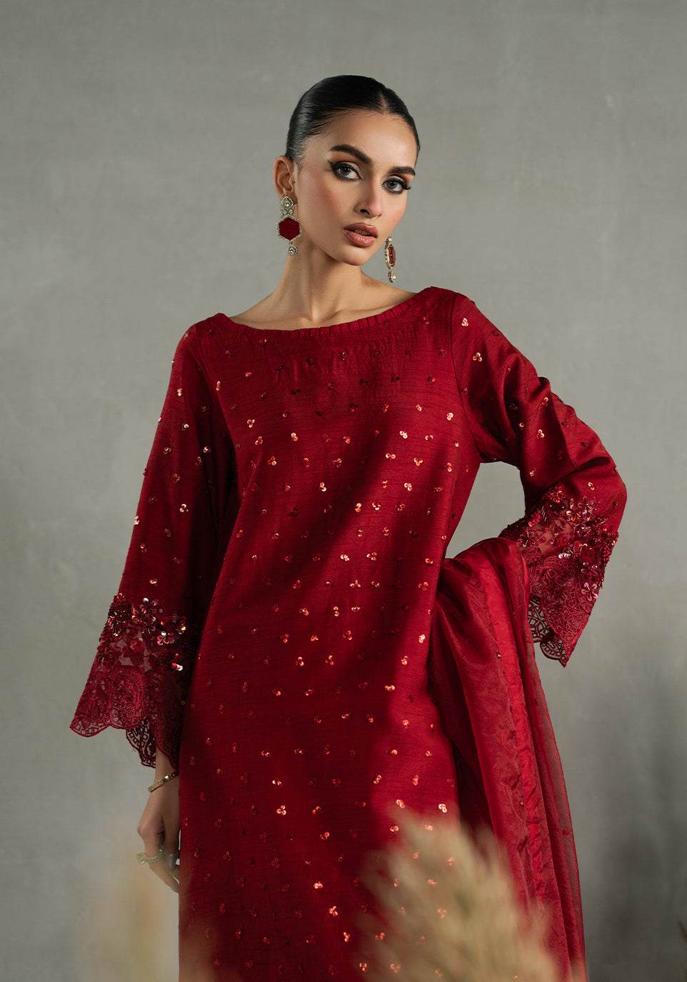 Zarqash | Silk Edit | ZQS 010 ROSALIE by Zarqash - Designer Dress - Type: Ladies Clothes - Available at Libayah - 100% Original
