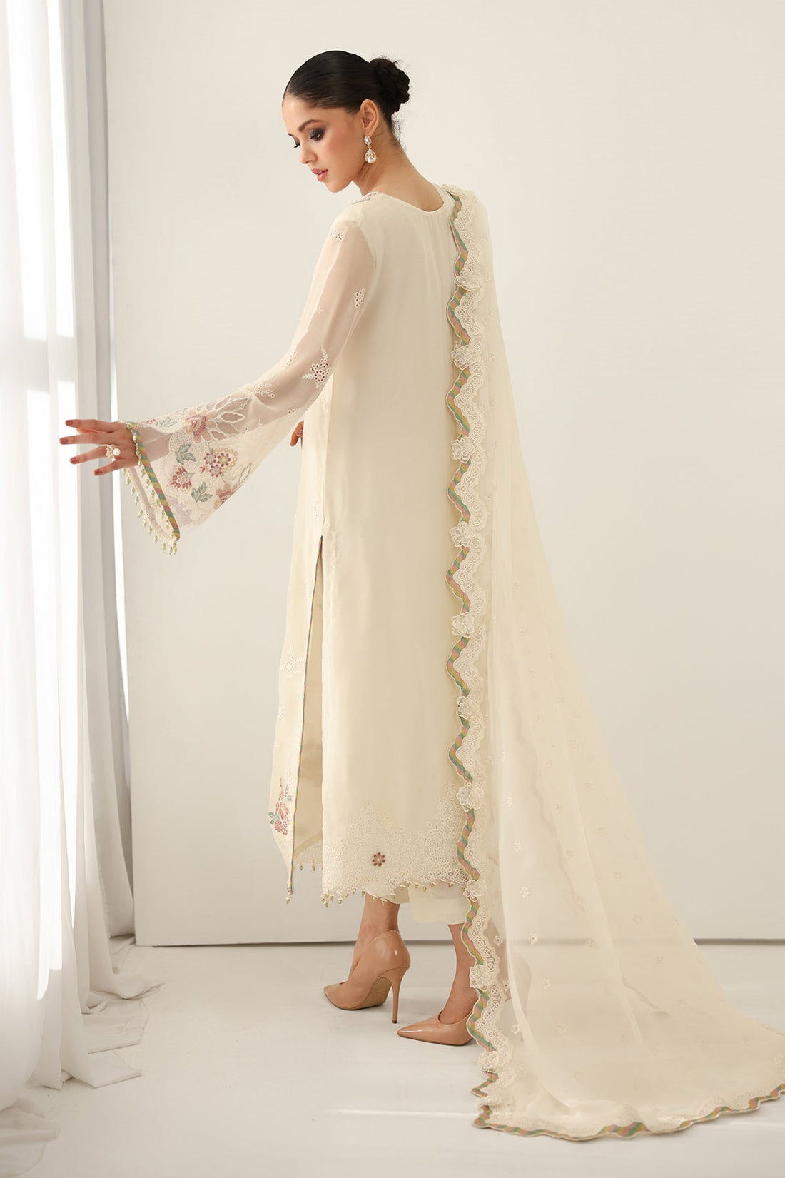 Baroque | Formal Collection | UF-4184 by Baroque - Designer Dress  - Type : Ladies Clothes - Available at Libayah - 100% Original 