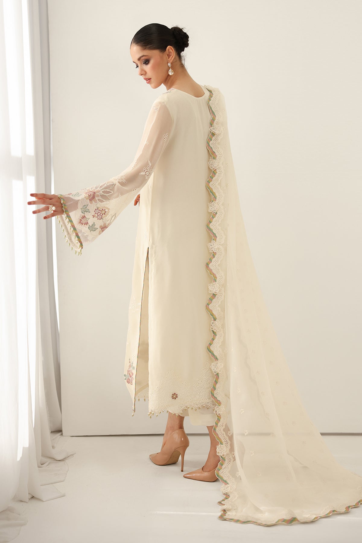 Baroque | Formal Collection | UF-4184 by Baroque - Designer Dress  - Type : Ladies Clothes - Available at Libayah - 100% Original 