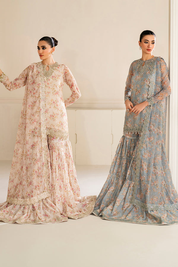Baroque | Formal Collection | UF-4164 by Baroque - Designer Dress  - Type : Ladies Clothes - Available at Libayah - 100% Original 