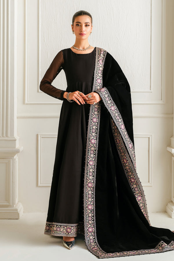 Baroque | Luxury Pret 25 | EMBROIDERED CHIFFON PR-1019 by Baroque - Designer Dress  - Type : Ladies Clothes - Available at Libayah - 100% Original 