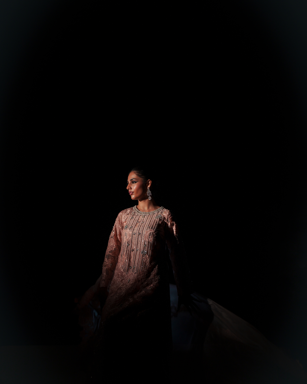 Vasal | Zyra Luxe Pret 26 | Peach Charm by Vasal - Designer Dress  - Type : Ladies Clothes - Available at Libayah - 100% Original 