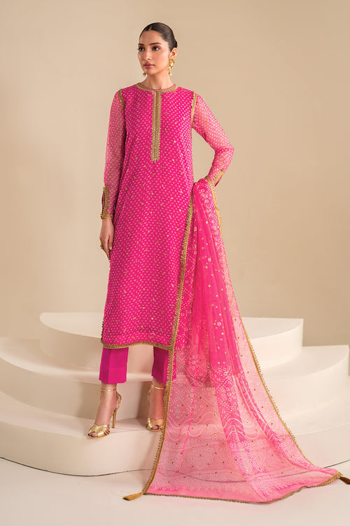 Baroque | Luxury Pret 24 | CHIFFON UF-626 by Baroque - Designer Dress - Type: Ladies Clothes - Available at Libayah - 100% Original