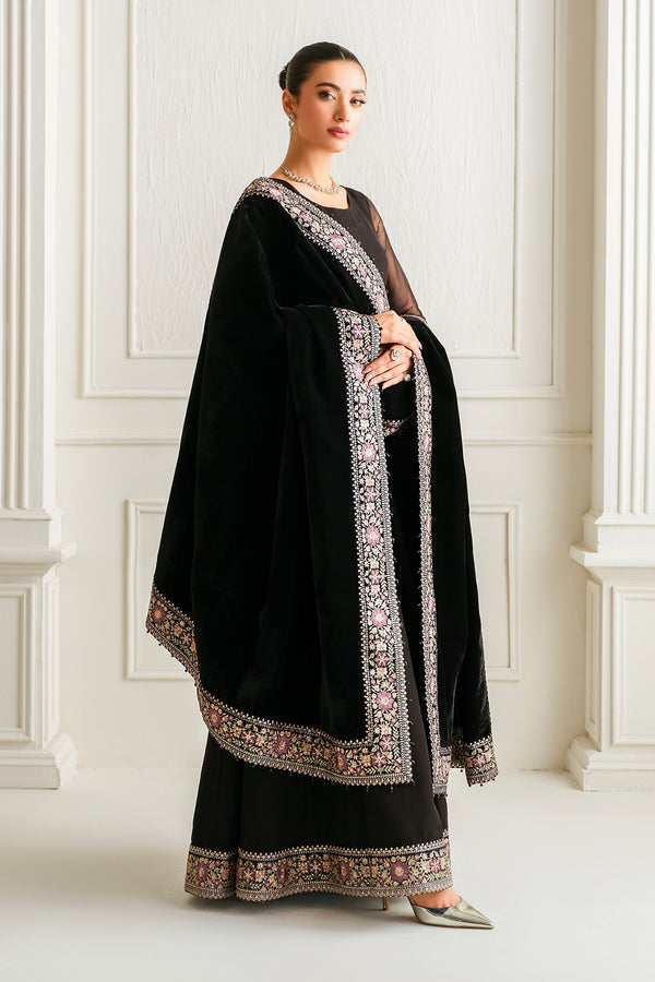 Baroque | Luxury Pret 25 | EMBROIDERED CHIFFON PR-1019 by Baroque - Designer Dress  - Type : Ladies Clothes - Available at Libayah - 100% Original 