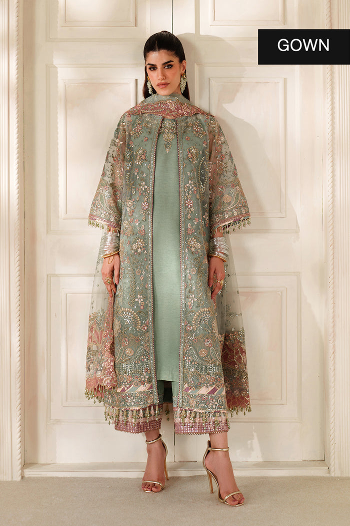 CH14-06 – authentic Pakistani formal dress from the Baroque Chantelle 25 collection for women in the UK.