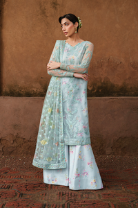 Iznik | Festive Formal | UE-535 Embroidered Net by Iznik - Designer Dress  - Type : Ladies Clothes - Available at Libayah - 100% Original 