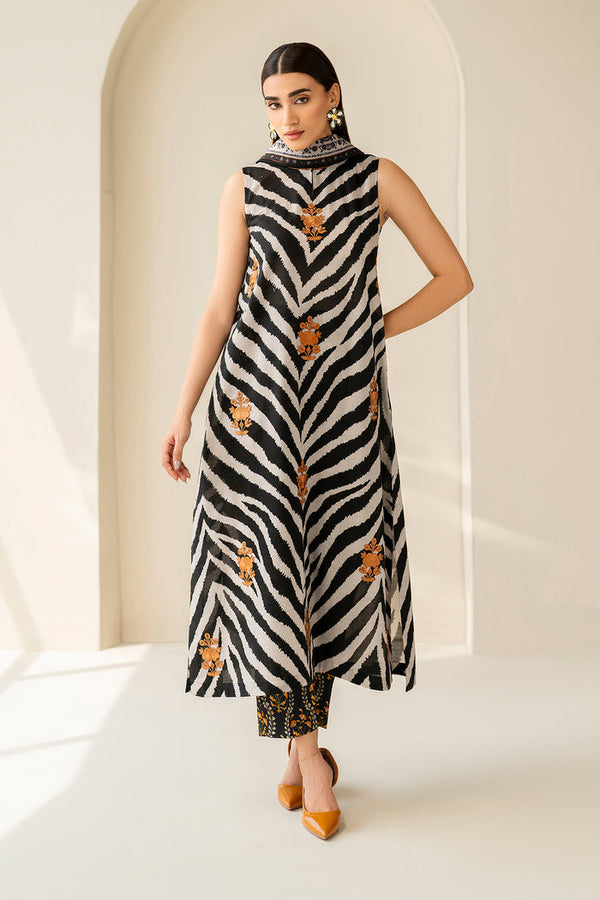 Baroque | Luxury Pret Summer | UF-4206 - Designer Dress - Type : Ladies Clothes - Available at Libayah - 100% Original