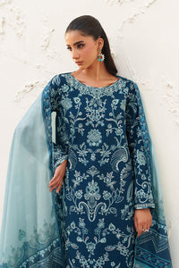 Baroque | Formals Collection | EMBROIDERED RAW SILK UF-4384 by Baroque - Designer Dress  - Type : Ladies Clothes - Available at Libayah - 100% Original 