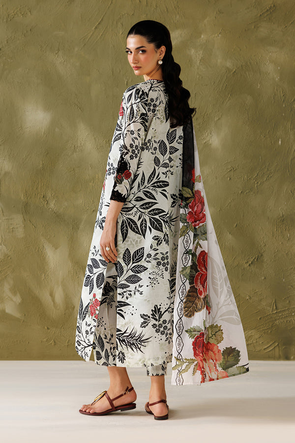 Baroque | Luxury Summer Pret | UF-4505 by Baroque - Designer Dress  - Type : Ladies Clothes - Available at Libayah - 100% Original 
