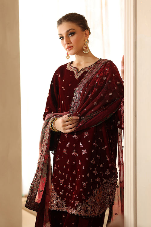 Baroque | Velvet 25 | UF-4314 by Baroque - Designer Dress  - Type : Ladies Clothes - Available at Libayah - 100% Original 