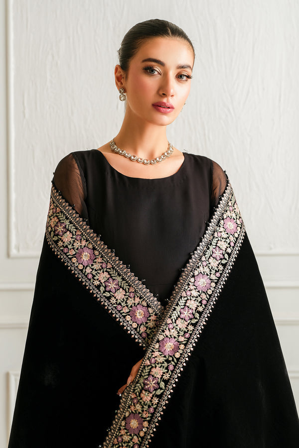 Baroque | Luxury Pret 25 | EMBROIDERED CHIFFON PR-1019 by Baroque - Designer Dress  - Type : Ladies Clothes - Available at Libayah - 100% Original 