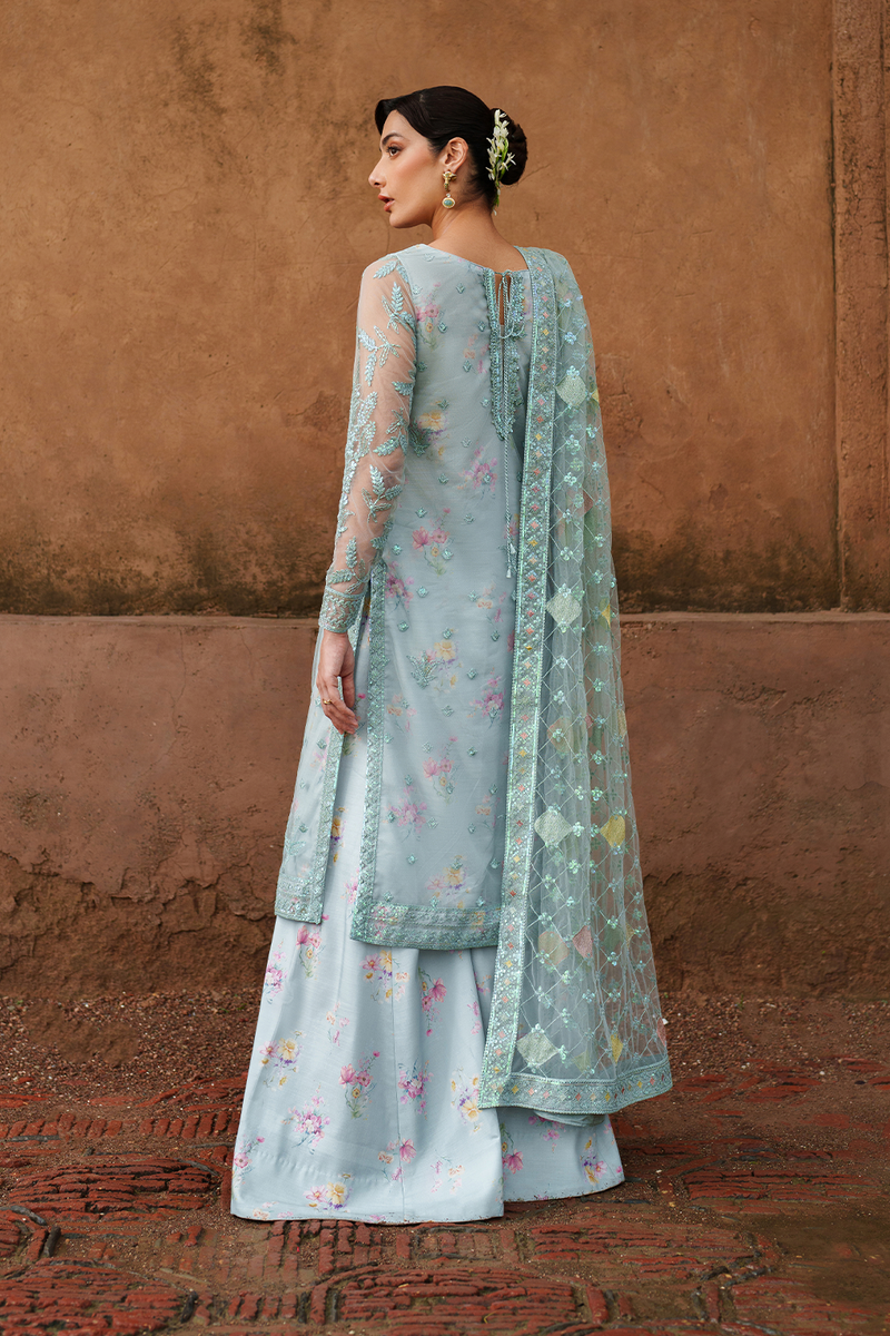 Iznik | Festive Formal | UE-535 Embroidered Net by Iznik - Designer Dress  - Type : Ladies Clothes - Available at Libayah - 100% Original 