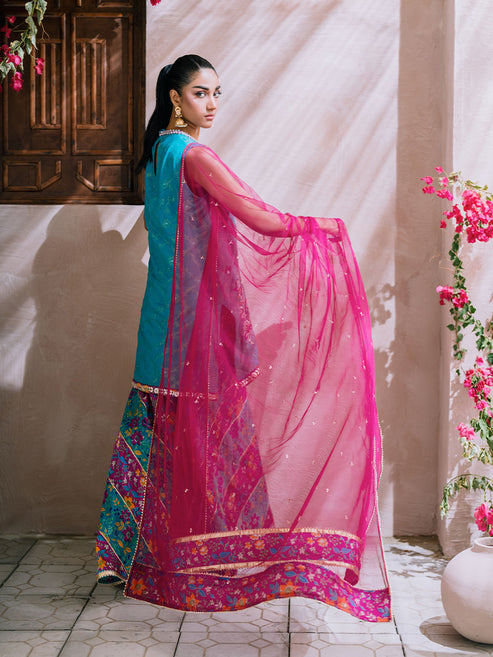 Farah Zubair | Luxury Pret | Zarifa by Farah Zubair - Designer Dress - Type: Ladies Clothes - Available at Libayah - 100% Original