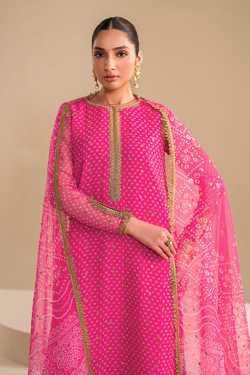 Baroque | Luxury Pret 24 | CHIFFON UF-626 by Baroque - Designer Dress - Type: Ladies Clothes - Available at Libayah - 100% Original