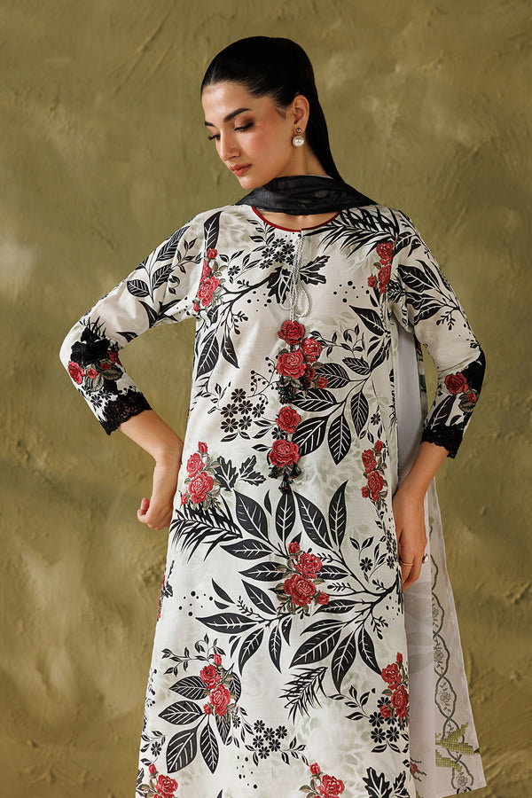 Baroque | Luxury Summer Pret | UF-4505 by Baroque - Designer Dress  - Type : Ladies Clothes - Available at Libayah - 100% Original 
