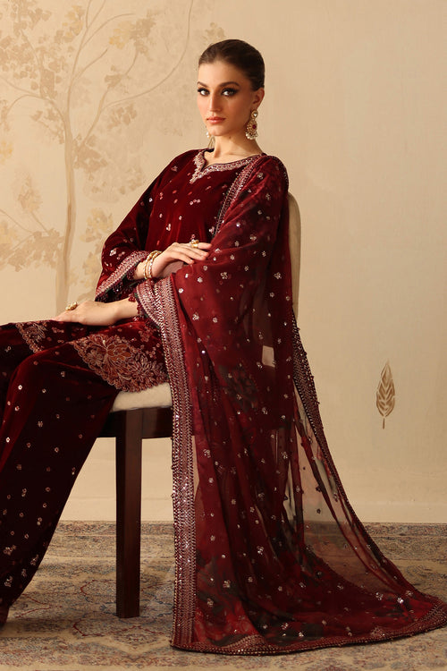 Baroque | Velvet 25 | UF-4314 by Baroque - Designer Dress  - Type : Ladies Clothes - Available at Libayah - 100% Original 