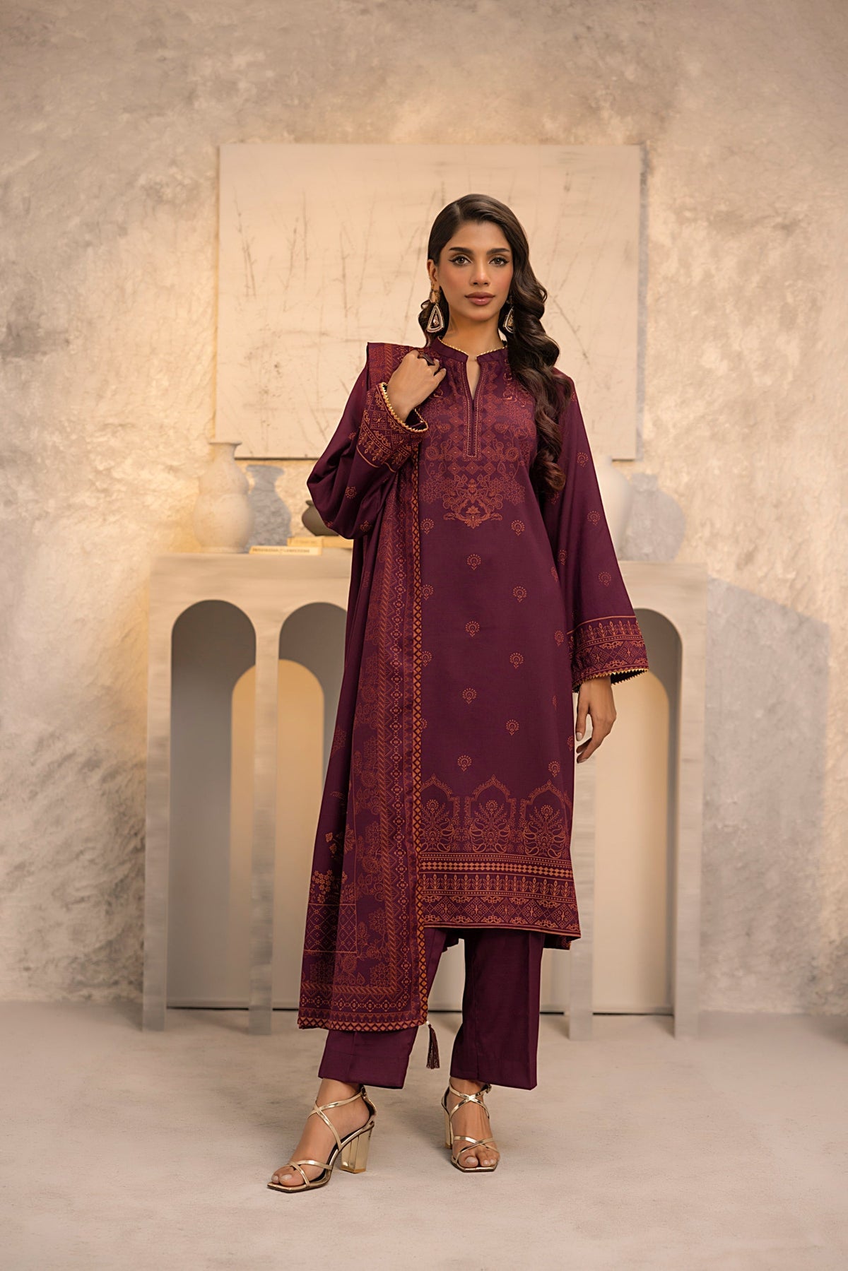 LSM | Cashmi Vool 24 | MM-0410-A by LSM - Designer Dress - Type: Ladies Clothes - Available at Libayah - 100% Original