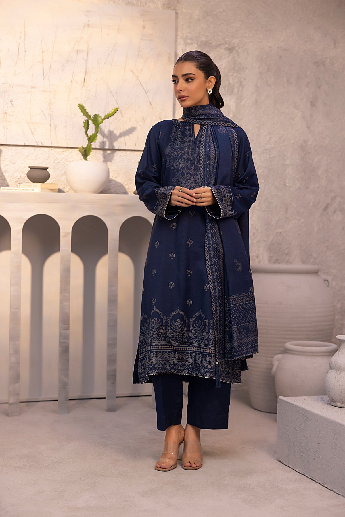 LSM | Cashmi Vool 24 | MM-0410-B by LSM - Designer Dress - Type: Ladies Clothes - Available at Libayah - 100% Original