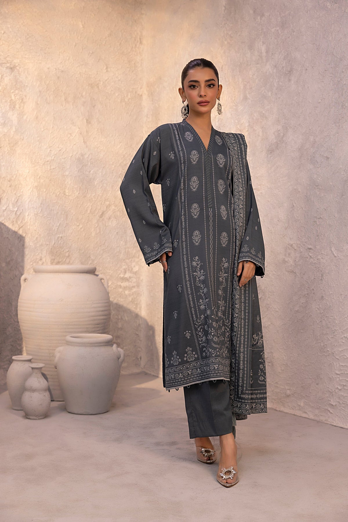 LSM | Cashmi Vool 24 | AR-0040-B by LSM - Designer Dress - Type: Ladies Clothes - Available at Libayah - 100% Original