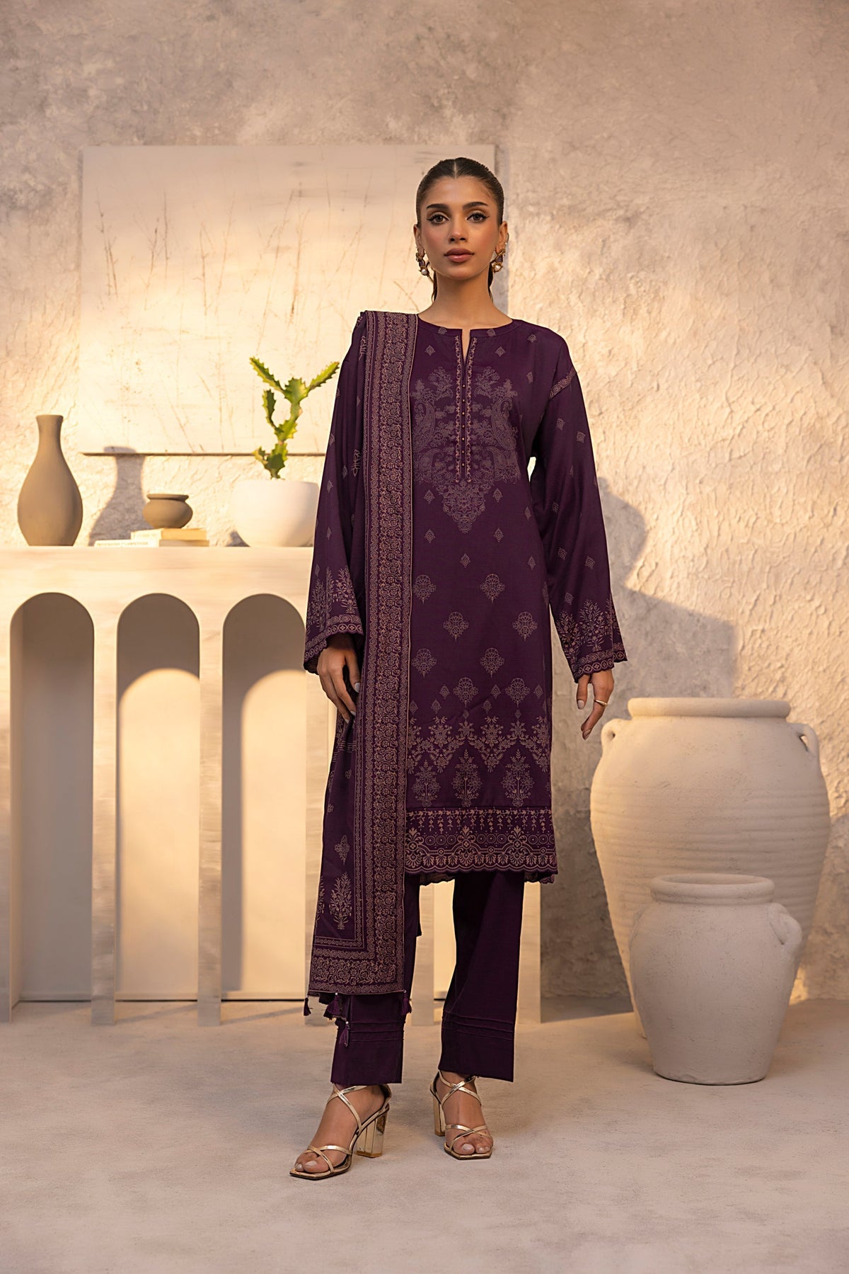 LSM | Cashmi Vool 24 | MM-0403-A by LSM - Designer Dress - Type: Ladies Clothes - Available at Libayah - 100% Original
