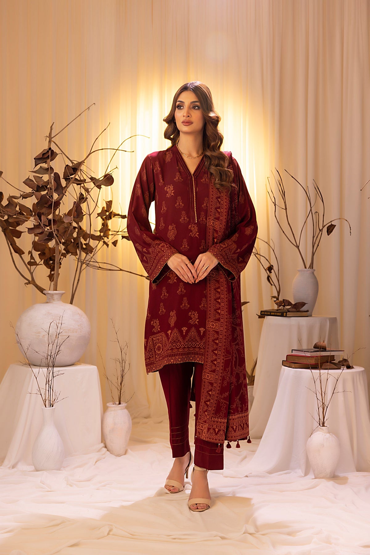 LSM | Cashmi Vool 24 | MM-0320-B by LSM - Designer Dress - Type: Ladies Clothes - Available at Libayah - 100% Original