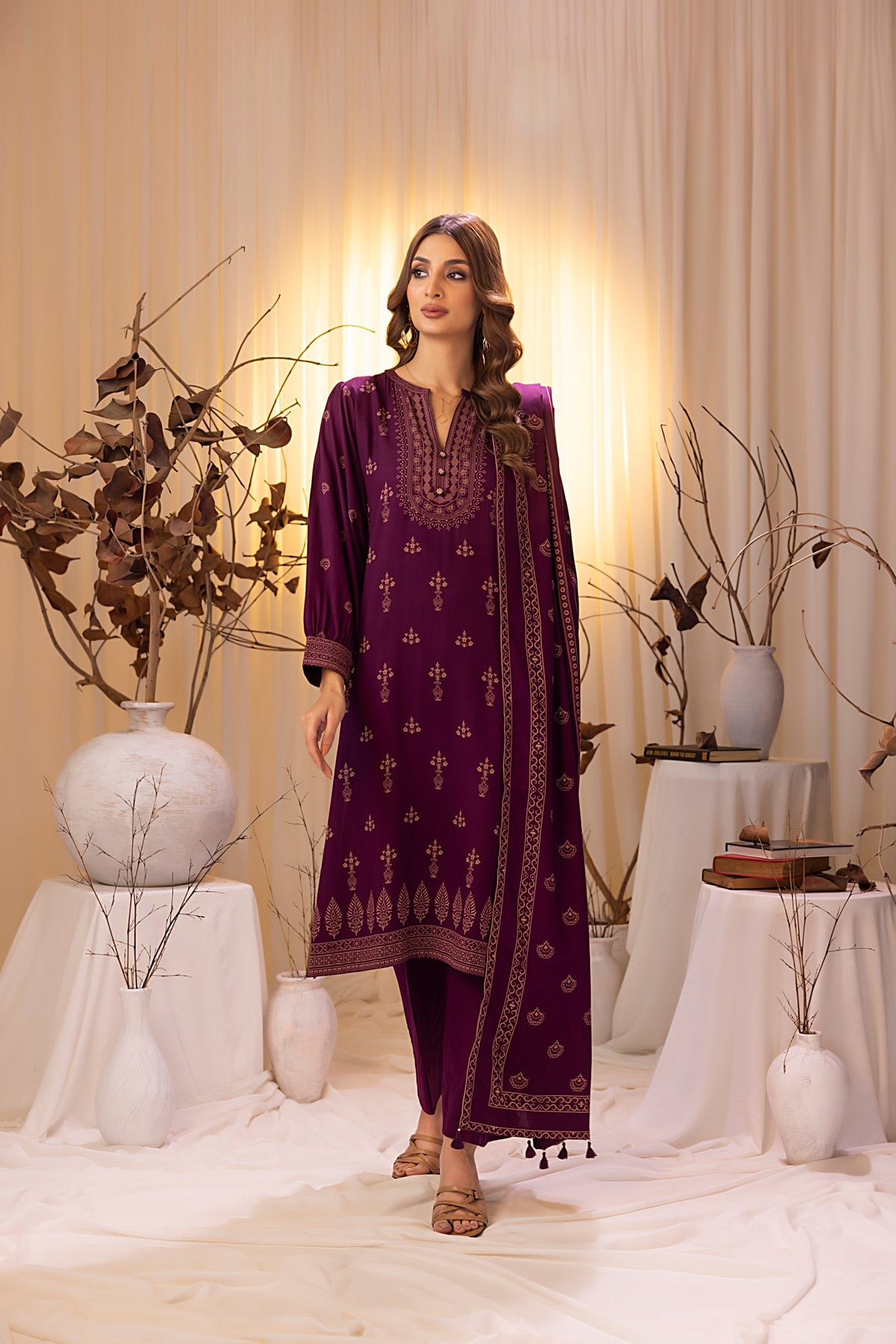 LSM | Cashmi Vool 24 | AR-0076-B by LSM - Designer Dress - Type: Ladies Clothes - Available at Libayah - 100% Original